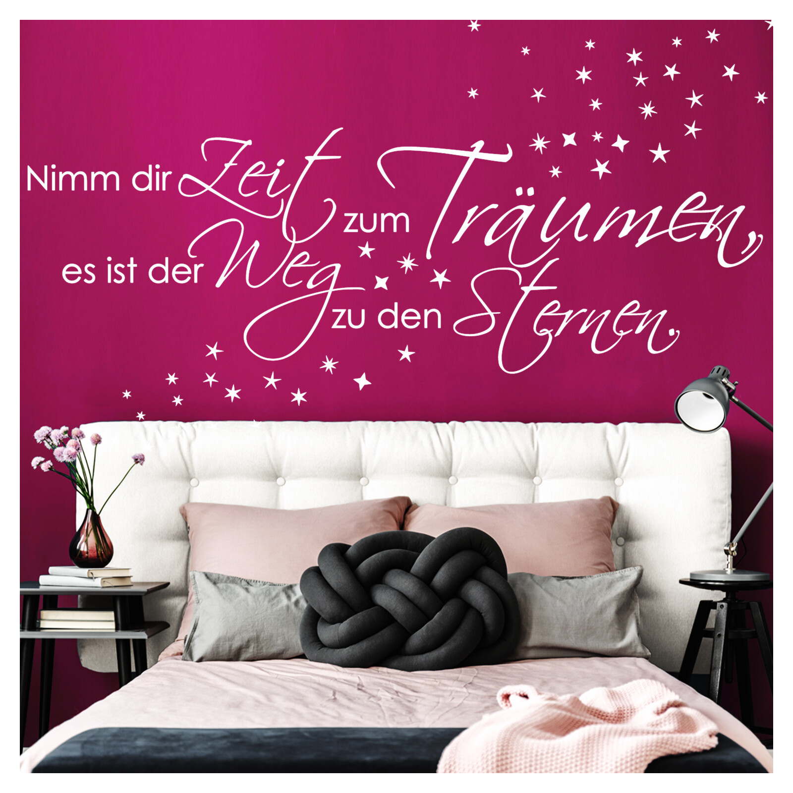 wandtattoo wandsticker wandaufkleber schlafzimmer nimm zeit