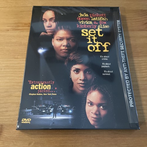 ☆DVD Set It Off (DVD 1999) New Kimberly Elise Jada Pinkett Vivica