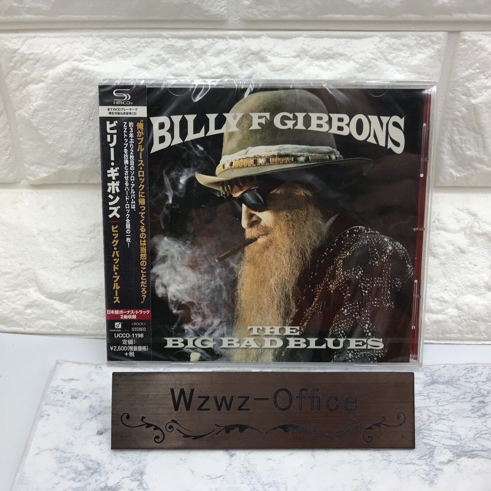 2018 JAPAN SHM CD BILLY GIBBONS ZZ Top THE BIG BAD BLUES WITH BONUS TRACKS 2018 JAPAN SHM CD BILLY GIBBONS ZZ Top THE BIG BAD BLUES WITH BONUS TRACKS