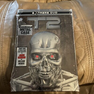 Terminator 2: T2 - The Extreme DVD Edition (DVD, 2003, 2-Disc Set) Metal Case