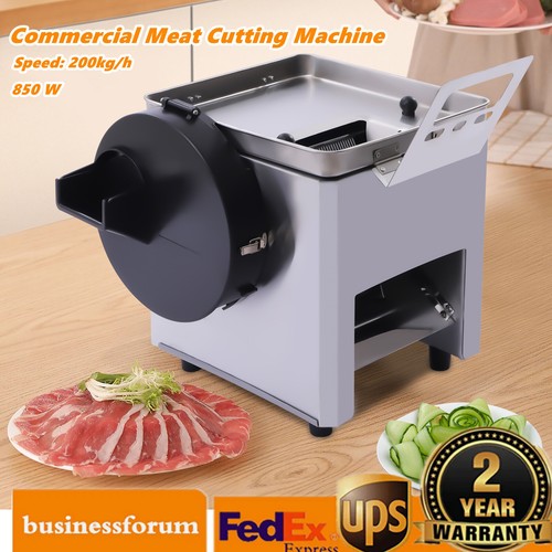 Meat Cutting Machine Commercial Electric Pork Beef Meat Meat Cutter 850w