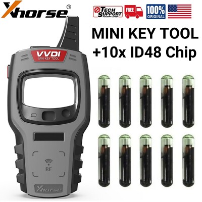 Xhorse VVDI Mini Key Tool Remote tester Generator XDKTMGEN With 10 x ID48 Chip