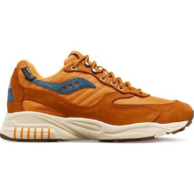 Saucony унисекс 3D Grid Hurricane Endless Knot Brown | Кроссовки Rust 12 M