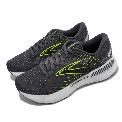 

Женские кроссовки Brooks Glycerin GTS 20 Grey Volt White 1203701B-047, Черный, Glycerin Gts 20