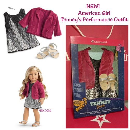 American Girl Doll Tenney'S Sparkling Performance Outfit New In Box Tenney Grant