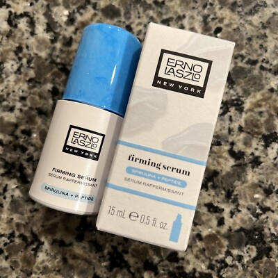 New in Box Erno Laszlo Firming Serum Spirulina + Peptide 0.5oz/ 15ml