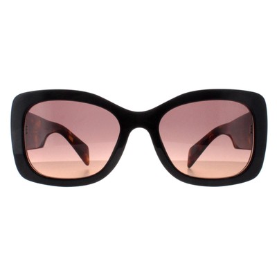 Pre-owned Prada Sunglasses Pra08s 12o50c Mahogany Brown Gradient