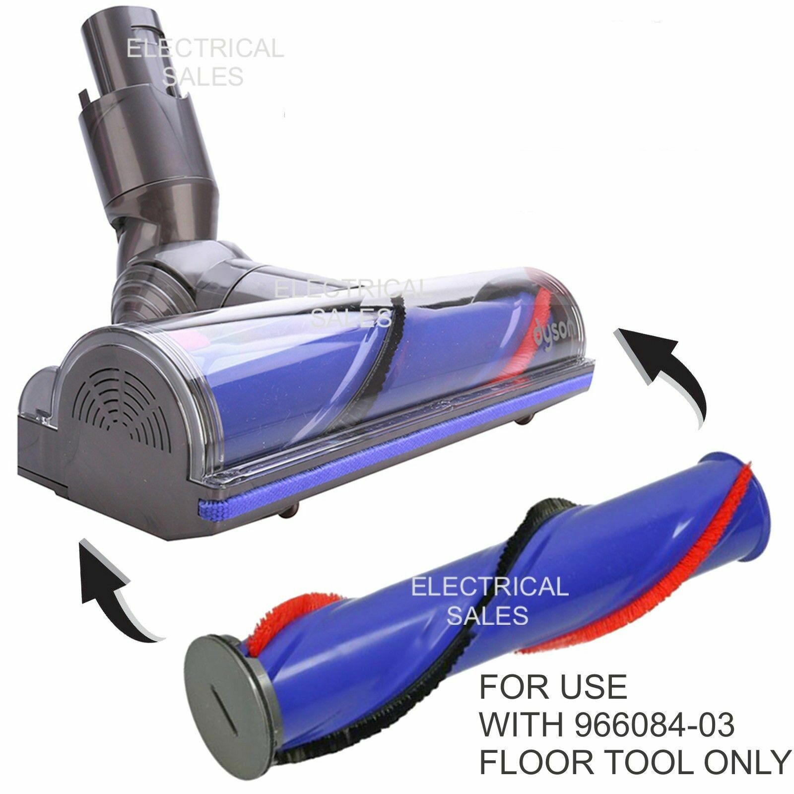 GENUINE DYSON V6 ABSOLUTE CORDLESS VACUUM CLEANER BRUSH BAR ROLLER 96682101 9783366556671 eBay