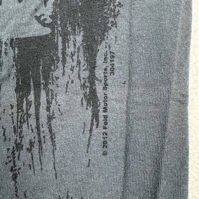 Feld Motor Sports Shirt Size XL Grey Short Sleeve AOP Skull Motorcross Grunge