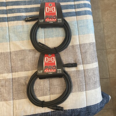 Hosa HMIC-015 Pro Series 15ft. Microphone Cable w/REAN Straight XLR Connectors