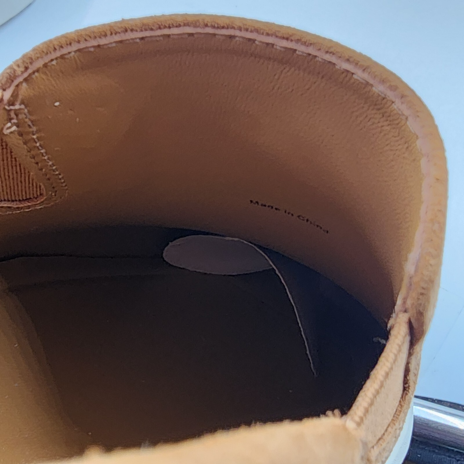Vince Ginelle Sneakers Women's 10M Tan Elastic Gores Round Toe Slip On Style~ - Picture 17 of 21