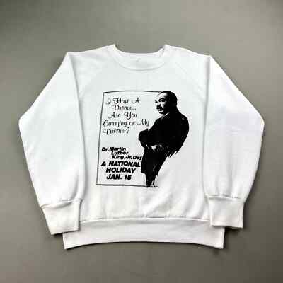 トップス Martin Luther King Jr. MESSAGE SWEAT 90s トップス Martin Luther King Jr. MESSAGE SWEAT 90s vtg 90s