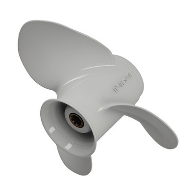 10 Pitch Aluminum Propeller for Yamaha 9.9-20HP Outboard 63V-45952-10-00 RH