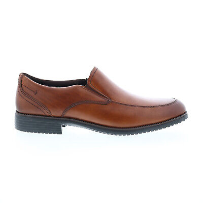 Rockport Total Motion DresSport Slip On Mens Brown Wide Loafers Casual Shoes 9.5