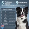 Citronella Bark Dog Collar [No*Refill] Spray Dog Collar, with 5 Adjustable Sensitivity, Beep+Vibration+Spray 5 Working Modes Citronella Bark Collar, IP66 Waterproof Dog Spray Collar for L/M/S Grey