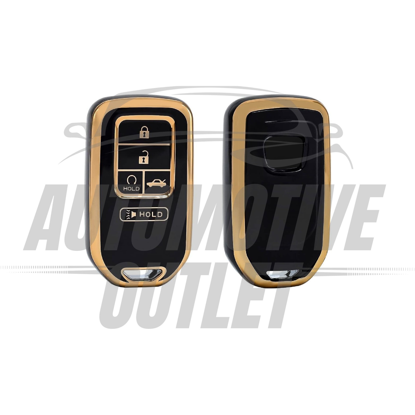 REMOTE CAR KEY FOB CASE COVER HOLDER FOR HONDA CIVIC CR-V ACCORD PILOT INSIGHT 4