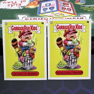2024 Garbage Pail Kids Series 1 Kids at Play Video Game Over  Card 3a/3b