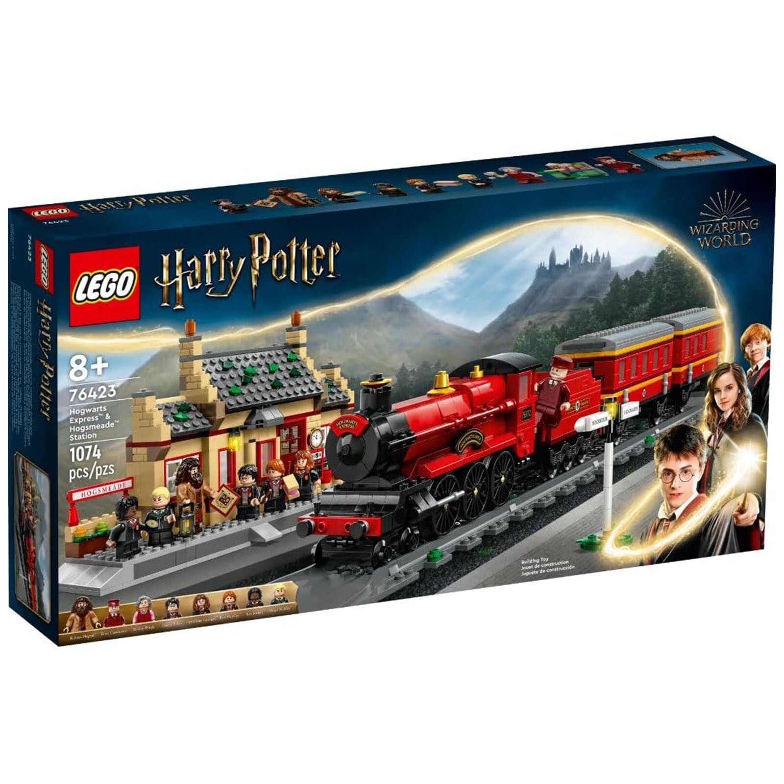 Набор LEGO Harry Potter для строительства Хогвартс-Экспресса и станции Хогсмид 76423
