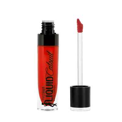 WET N WILD Megalast Liquid Catsuit MATTE Lipstick, 929B FLAME OF THE GAME