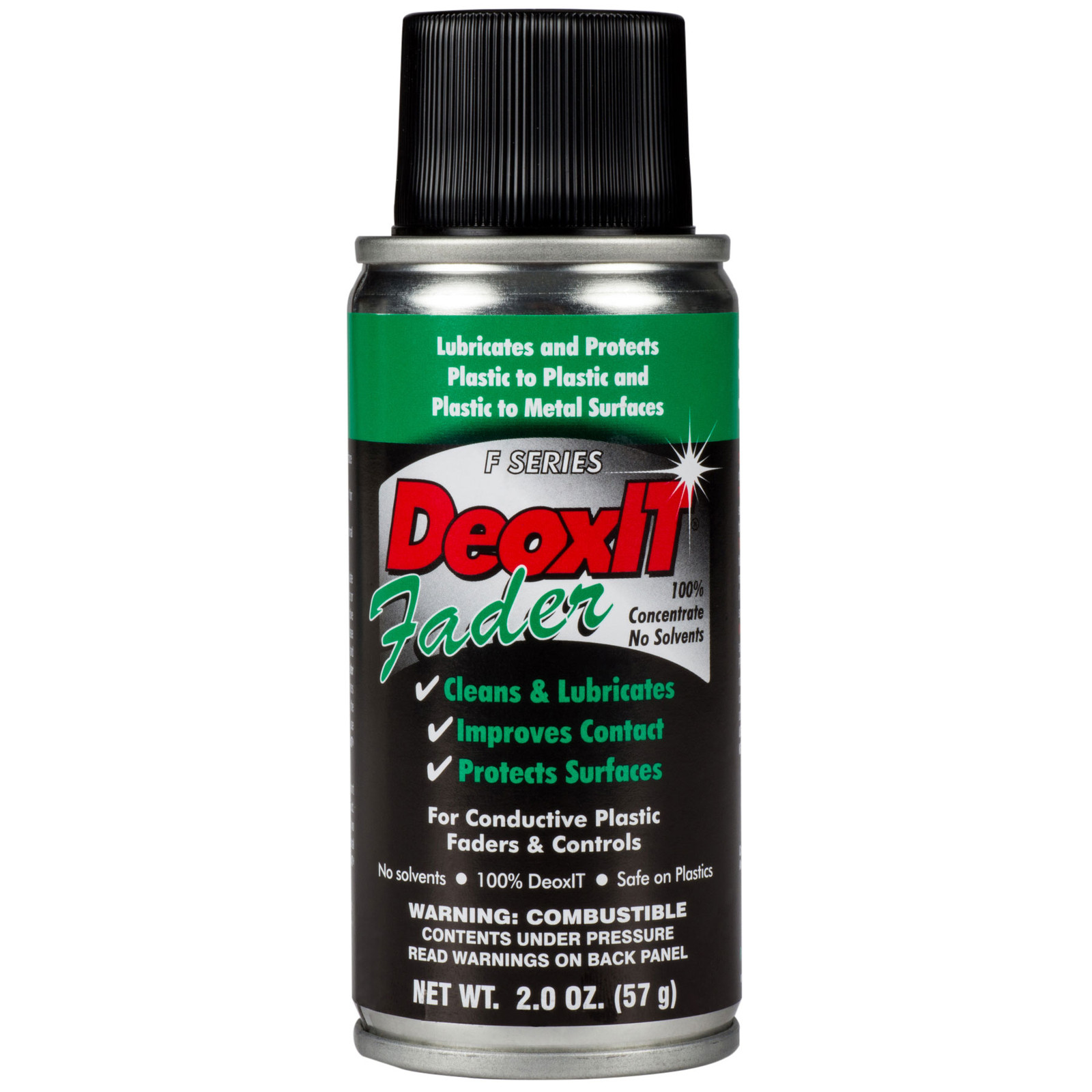 CAIG F100SL2 DeoxIT Fader Spray 100 Solution 2 oz. (57 g