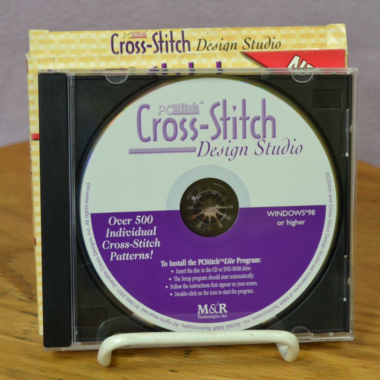 PCStitch CrossStitch Design Studio Pattern Design Software PC Over 500 Patterns