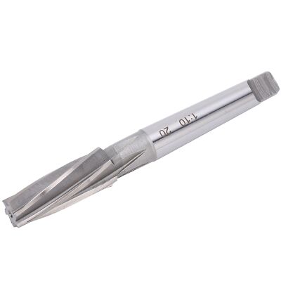 1:10 Taper Shank Spiral Reamer 17x50x22mm High Accuracy Industrial Cutting Tools