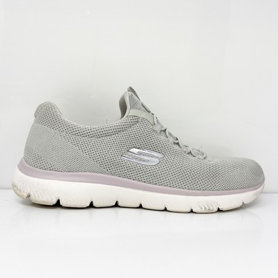 Skechers Womens Summits Cool Classic 149206 Серые кроссовки Кроссовки Размер 8.5, Серый, Summits Cool Classic