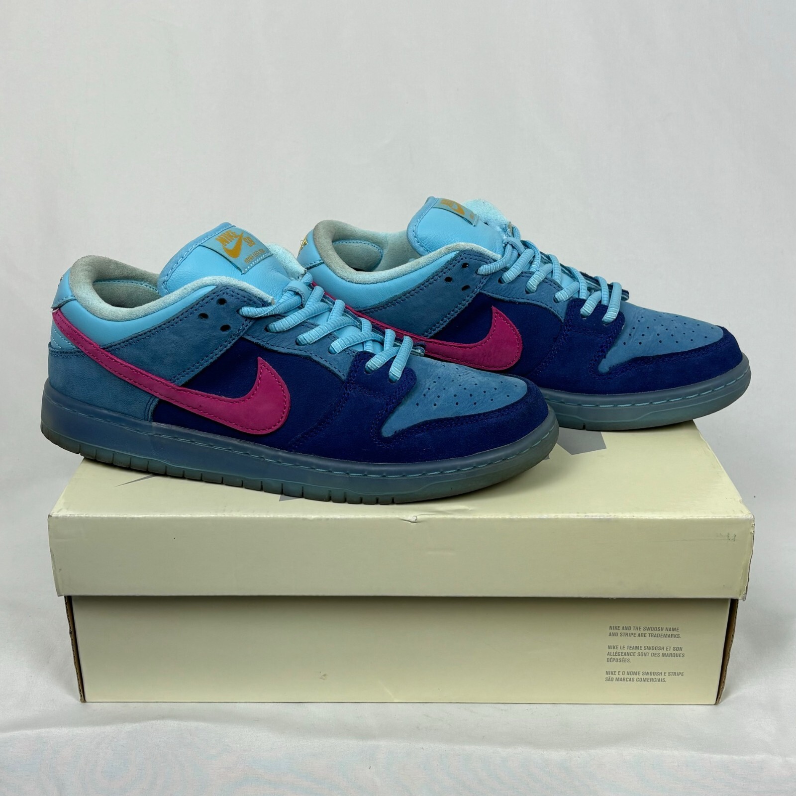 kaito　Nike SB Dunk Lowランザジュエル 青/ピンク 国内4月20日発売予定】 ラン・ザ・ジュエルズ × ナイキ SB