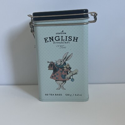 Charbrew Alice in Wonderland White Rabbit English Breakfast NIB