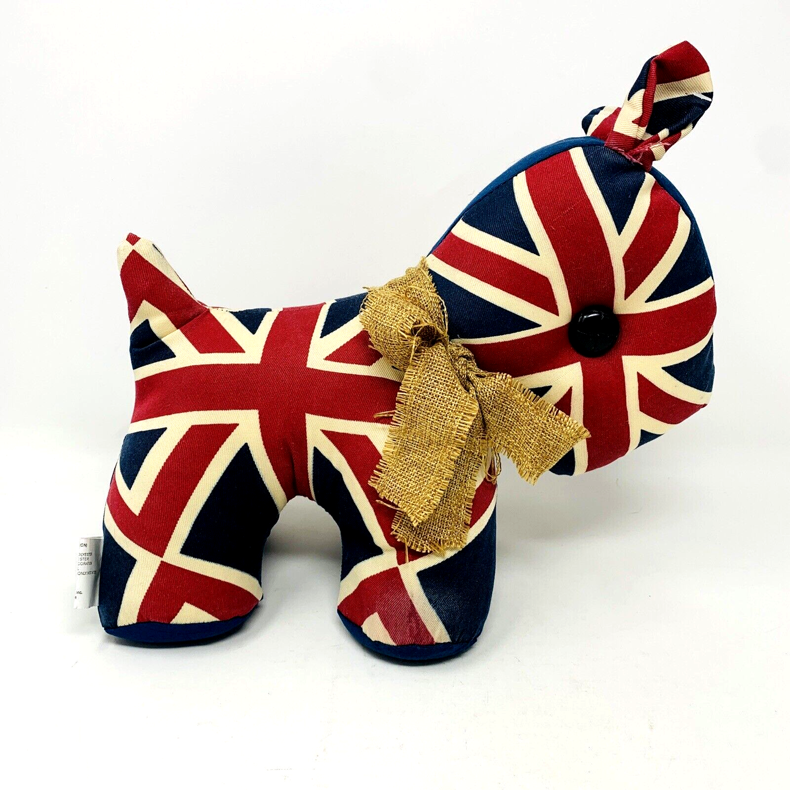 Union Jack Scottie Dog DOOR STOP Cracker Barrel CBOCS