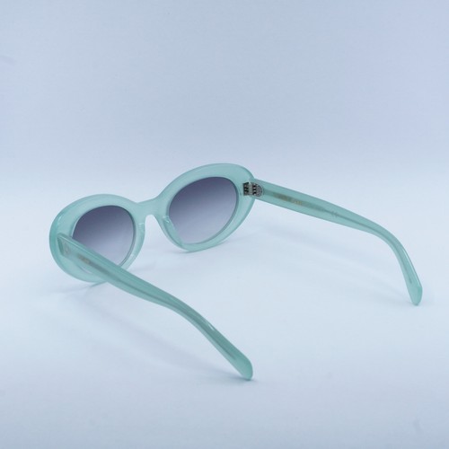 Pre-owned Celine Cl40193i 93b Light Green/gradient Smoke 53-21-145 Sunglasses Authe... In Gray