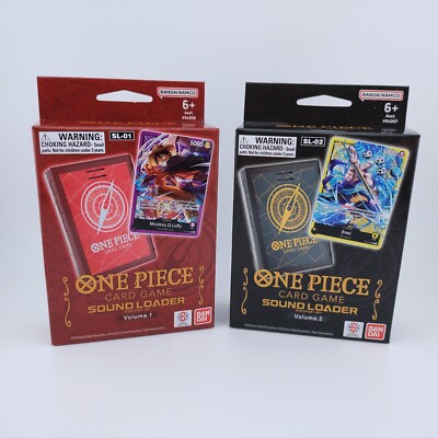 One Piece Card Game Sound Loader Vol. 1 & 2 Monkey. D Luffy Enel English Edition