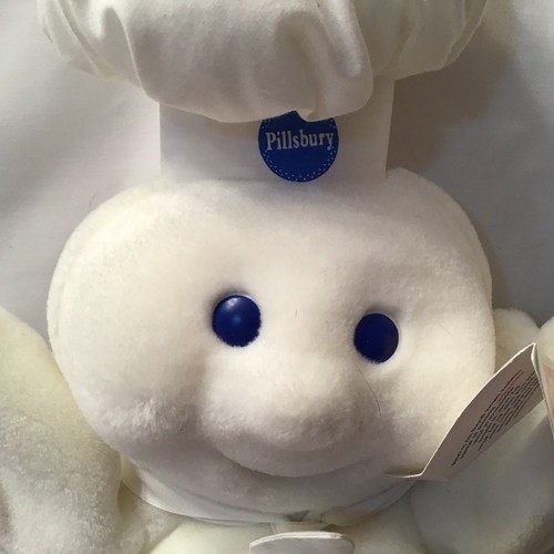 Pillsbury Doughboy Doll Plush Vintage 1993 Dakin Hand Puppet 16”