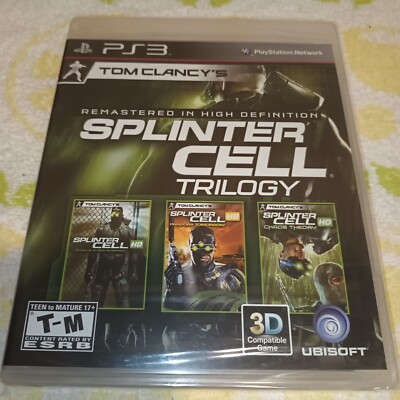 PS3 Brand New Splinter Cell Classic Trilogy HD