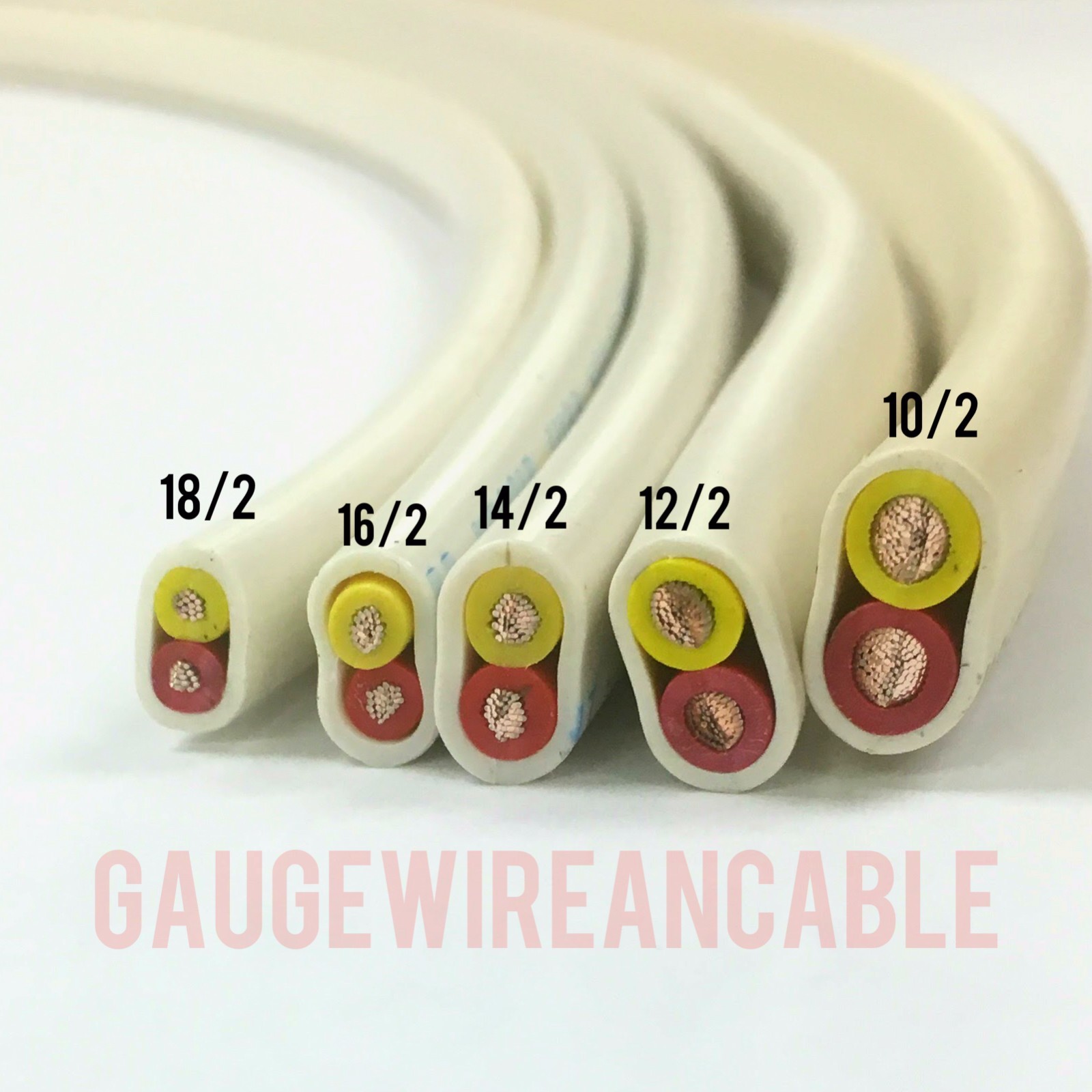 Marine Grade Wire Duplex Boat Cable Tinned Copper USA Made - AWG Gauge