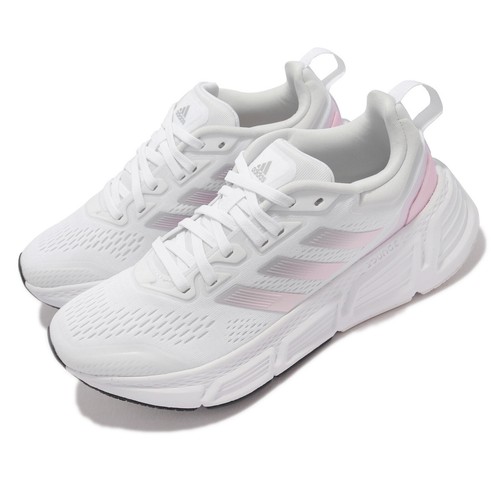 

Adidas Questar Белый Серебряный Розовый Женская спортивная обувь для бега Кроссовки GZ0618, Questar