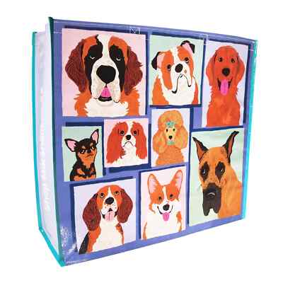 Reusable Eco Friendly Shopping/Market/Gift Bag - Many Dog Breeds - Marshalls