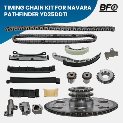 Timing Chain Kit fit for Nissan 2.5L Navara D40 D22 Pathfinder R51 YD25DDTi /DCi