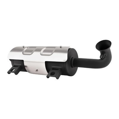 Black Muffler System for Polaris Ranger ETX 570 2015-2016 1262446 Aluminum New