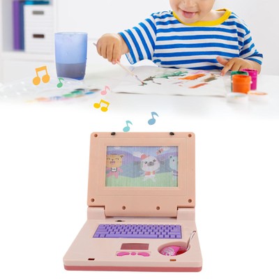 Kids Learning Laptop Educational LED Music Electronic Cognitive Development