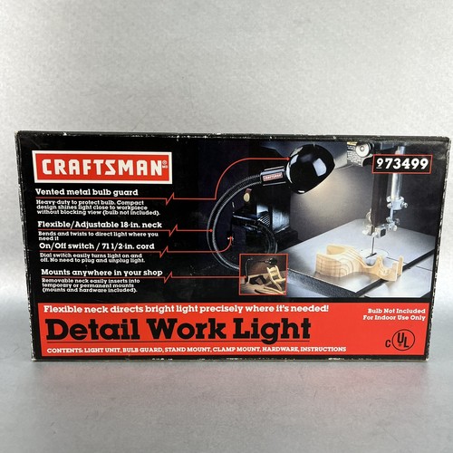 【ほぼ新品】LINK ORIGINAL MAKERS No.935 Sears Craftsman Detail Work Light New Open Box Flexible