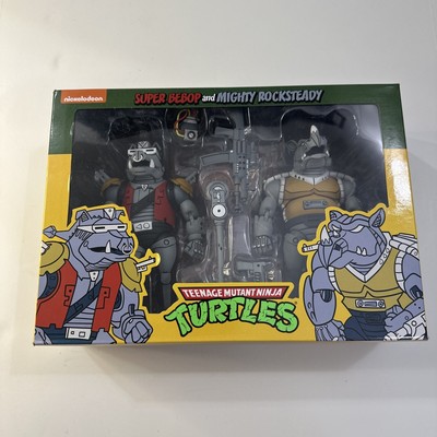 NECA Teenage Mutant Ninja Turtles 7'' Scale Action Figures - Super Bebop and...