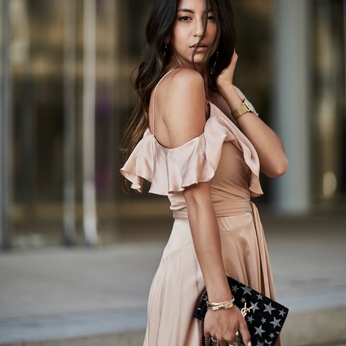 ワンピース ZIMMERMANN LINEN AND SILK DRESS Zimmermann Eden linen and silk midi dress Zimmermann