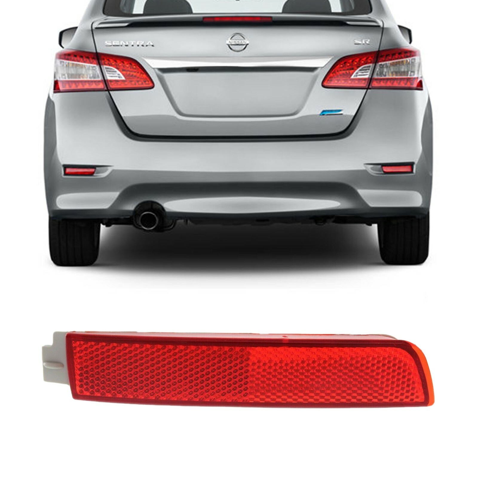 For 2013-17 Nissan Sentra S SL SR SV CAPA Certified Rear