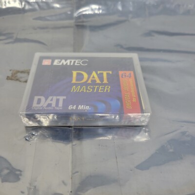 EMTEC DAT MASTER 64 Professional DIGITAL AUDIO TAPE SEALED g2