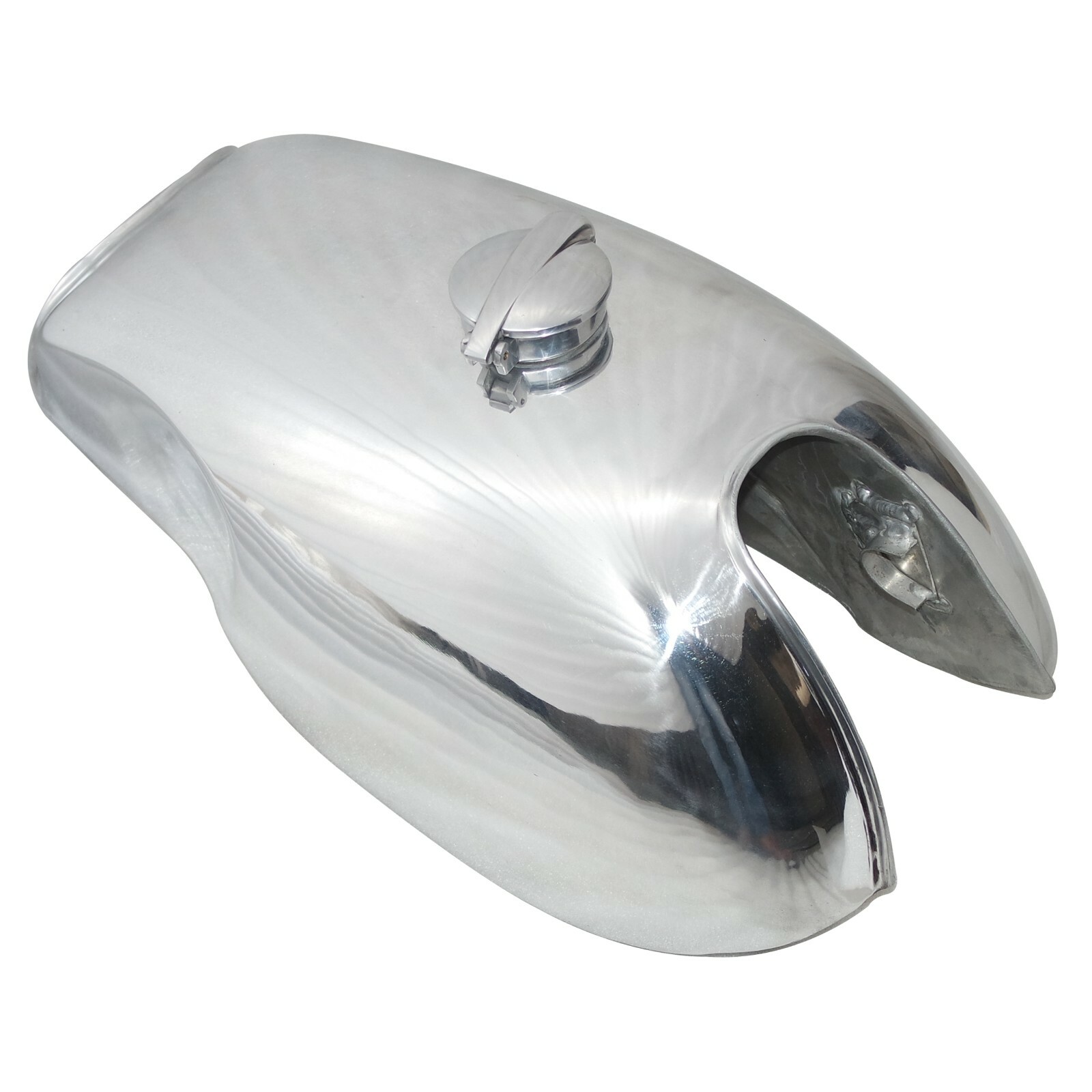 Fits Norton Triumph Lyta Custom Cafe Racer Alloy Petrol Fuel Tank With Cap  