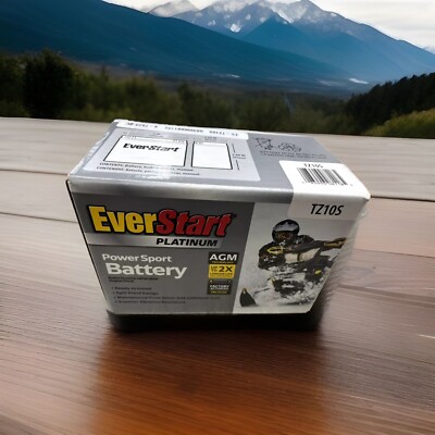 EVER START ES-TZ10S Premium AGM Power Sports Battery