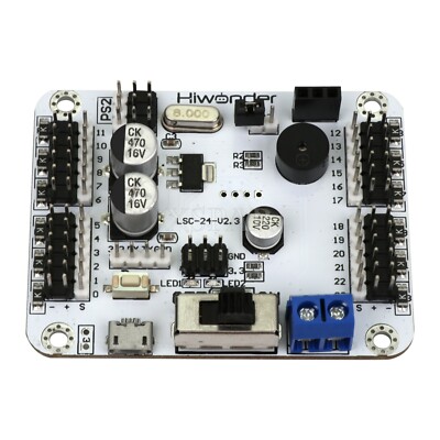 24Channel Servo Controller Board Offline Operation Support for PS2 Bluetooth MP3
