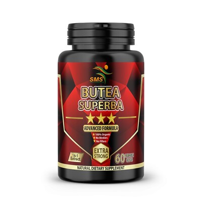 Butea Superba Pills Red Kwao Krua 1000mg DAILY Caps Mens Health ORGANIC