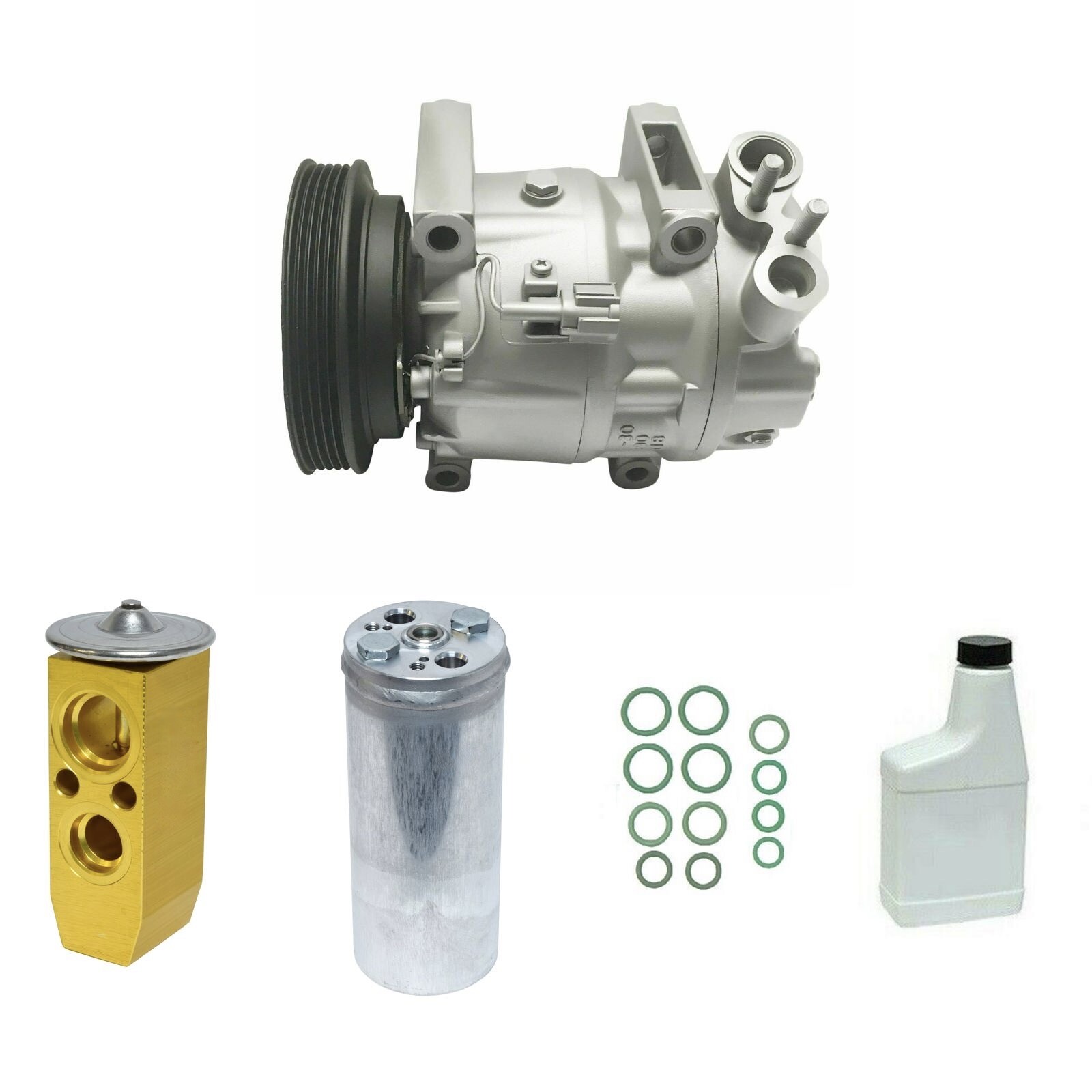 RYC Remanufactured AC Compressor Kit EG423 Fits Infiniti QX4
